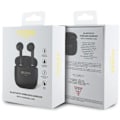 Miniatyrbild 5 av 5: Guess GUTWST26PSK TWS Bluetooth-hodetelefoner + Dock - Svart klassisk EST-logo