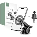 Miniatyrbillede 1 af 7: TECH-PROTECT N51 MAGNETISK MAGSAFE DASHBOARD & VENT BILMONTERING SORT
