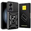 Miniatyrbild 1 av 10: Spacecase Case Cover För Oppo A98 5G Black Protective