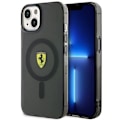 Miniatyrbillede 1 af 8: FERRARI TRANSLUCENT MAGSAFE ETUI TIL IPHONE 14 - SORT