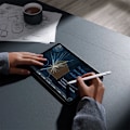 Miniatyrbild 8 av 11: Baseus Smooth Writing 2 aktiv stylus for iPad med utskiftbar spiss - hvit