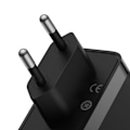 Miniatyrbild 6 av 11: Baseus GaN5 Pro hurtiglader 2xUSB-C+USB 140W EU svart (CCGP100201)