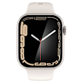 Miniatyrbillede 6 af 11: SPIGEN PROFLEX HYBRID GLAS "EZ FIT" 2-PACK APPLE WATCH 7/8 (45 MM)