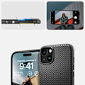 Miniatyrbillede 11 af 11: SPIGEN MAG ARMOR MAGSAFE IPHONE 15 MAT SORT