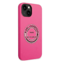 Miniatyrbild 5 av 9: Karl Lagerfeld KLHCP14MSRSGRCF iPhone 14 Plus 6.7 hardt etui rosa/rosa Silikon RSG