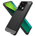 Miniatyrbillede 6 af 11: SPIGEN RUGGED ARMOR ETUI TIL XIAOMI REDMI NOTE 13 PRO 5G / POCO X6 5G - MAT SORT