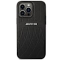 Miniatyrbillede 3 af 9: AMG LÆDER CURVED LINES MAGSAFE ETUI TIL IPHONE 14 PRO MAX - SORT