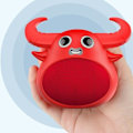 Miniatyrbild 5 av 5: AWEI Bluetooth-högtalare Y335 röd/ed