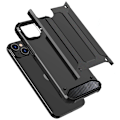 Miniatyrbillede 5 af 9: HYBRID ARMOR COVER TIL IPHONE 15 - SORT