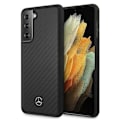 Miniatyrbillede 2 af 9: MERCEDES DYNAMIC LINE ETUI TIL SAMSUNG GALAXY S21 - SORT