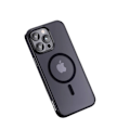 Miniatyrbild 4 av 10: MCDODO MAGNETIC CLEAR FODRAL FÖRSTÄRKAT FOR MAGSAFE IPHONE 15 PLUS SVART