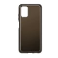 Miniatyrbild 4 av 5: Fodral Samsung EF-QA038TB A03s A038 Soft Clear Cover svart/svart