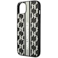 Miniatyrbillede 7 af 9: KARL LAGERFELD MONOGRAM STRIPE ETUI TIL IPHONE 14 PLUS - GRÅ