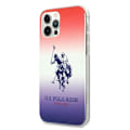 Miniatyrbillede 5 af 9: AMERIKANSK SAG POLO ASSN. GRADIENT PATTERN COLLECTION TIL IPHONE 12 PRO MAX - RØD OG BLÅ