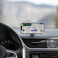 Miniatyrbild 10 av 11: Spacecase Biltelefonhållare För Magsafe För Dash Konsol Svart