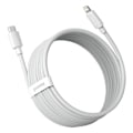 Miniatyrbild 3 av 11: Baseus Simple Wisdom Lightning / USB-C kabel 20W 1,5 m 2 stk - hvit