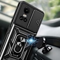 Miniatyrbild 6 av 9: Spacecase Case Cover För Oppo Find X3 X5 10 10 Pro 5G Svart