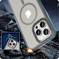 Miniatyrbild 4 av 5: TECH-PROTECT MAGMAT "2" MAGSAFE IPHONE 15 PRO MATTE TITANIUM