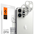 Miniatyrbillede 9 af 9: CAMERA PROTECTION SPIGEN OPTIK.TR CAMERA PROTECTOR 2-PACK IPHONE 13 PRO / 13 PRO MAX SILVER