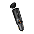 Miniatyrbild 4 av 10: Baseus Share Together billader USB / USB Type C / sigarettennertilkobling 120W Quick Charge Power Delivery grå (CCBT-C0G)