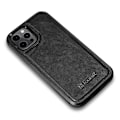 Miniatyrbillede 8 af 10: ICARER CASE CASE LÆDERCOVER TIL IPHONE 12 PRO MAX SORT