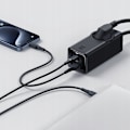 Miniatyrbild 8 av 11: MCDODO STRÖMFÖRSÖRJNING LIST GAN 1XUSB 2XUSB-C 1XAC 70W