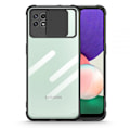 Miniatyrbild 1 av 10: TECH-PROTECT CAMSHIELD GALAXY A22 5G SVART