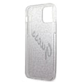 Miniatyrbild 8 av 9: Guess GUHCP12LPCUGLSPI iPhone 12 Pro Max 6.7 rosa/rosa hardt deksel Glitter Gradient Script