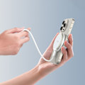 Miniatyrbild 7 av 9: TECH-PROTECT QI15W-A33 MAGNETISK MAGSAFE TRÅDLØS LADER HVITT