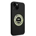 Miniatyrbillede 4 af 8: KARL LAGERFELD SILIKONE RSG ETUI TIL IPHONE 14 PLUS - SORT