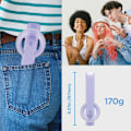 Miniatyrbillede 3 af 11: SPIGEN S571W MAGSAFE BLUETOOTH SELFIE STICK STIV LAVENDEL