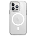 Miniatyrbild 3 av 7: UNIQ-deksel Calio iPhone 15 Pro Max 6.7 Magclick Lader gjennomsiktig/gjennomsiktig