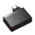 Miniatyrbild 4 av 11: Baseus GaN5 Pro hurtiglader 2xUSB-C+USB 140W EU svart (CCGP100201)