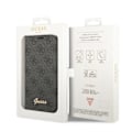 Miniatyrbild 8 av 8: Guess GUBKP14XHG4SHK iPhone 14 Pro Max 6.7 svart/svart bok 4G Vintage Gold Logo