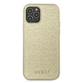 Miniatyrbild 4 av 11: Guess GUHCP12LIGLGO iPhone 12 Pro Max 6.7 gull/gull hardt deksel Iriscent