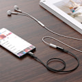 Miniatyrbillede 5 af 6: ACEFAST-KABEL STÆRKT LYDKABEL USB C-3,5MM MINI-JACK 18CM DAC AUX SORT