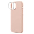 Miniatyrbild 3 av 8: Uniq Lino Hue deksel til iPhone 14 Plus Magclick Ladelader - rosa