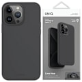 Miniatyrbild 1 av 5: UNIQ Lino Hue iPhone 15 Pro Max 6.7 deksel Magclick Lader grå/karbon grå