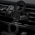 Miniatyrbild 4 av 7: UNIQ Trelix Car magnetisk bilhållare för galler? lufttillförsel - svart