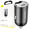 Miniatyrbild 1 av 11: Baseus Tiny Star mini smart USB billader 30W Quick Charge 3.0 grå (VCHX-A0G)