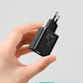Miniatyrbild 11 av 11: Baseus Super Si 1C hurtiglader USB Type C 25W Power Delivery Quick Charge svart (CCSP020101)