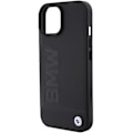 Miniatyrbillede 6 af 8: BMW MAGSAFE LÆDER HOT STAMP ETUI TIL IPHONE 15 PLUS - SORT
