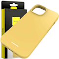 Miniatyrbild 10 av 11: Spacecase Silikonecase För Iphone 15 Case Gult Skydd