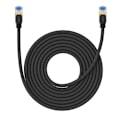 Miniatyrbild 1 av 11: Baseus rask internettkabel RJ45 kat.7 10Gbps 8m flettet svart