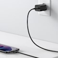 Miniatyrbild 9 av 11: Baseus Super Si 1C hurtiglader USB Type C 25W Power Delivery Quick Charge svart (CCSP020101)