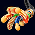 Miniatyrbild 6 av 9: Joyroom 3-i-1 kabel USB - USB Type C / Lightning / micro USB 3,5 A 1,2 m svart (S-1T3015A5)