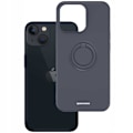 Miniatyrbild 2 av 11: Spacecase Silikonecase Ring För Iphone 13 Svart Skydd