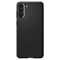 Miniatyrbillede 3 af 10: SPIGEN LIQUID AIR GALAXY S21 MAT SORT