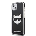 Miniatyrbillede 2 af 8: KARL LAGERFELD CHOUPETTE HEAD COVER TIL IPHONE 13 - SORT