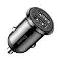 Miniatyrbild 5 av 11: Baseus Grain Pro billader 2x USB 4.8 A svart (CCALLP-01)